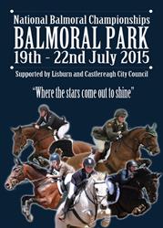 National Balmoral Championships  Balmoral Park  Tuesday 21st July 2015 Startlists 